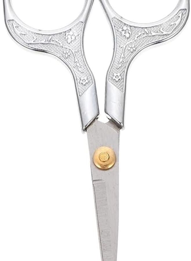 Vintage Stainless Steel Tailor Scissors Lightweight Crafting Cutter Comfortable Handle - Image 1